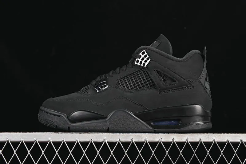 All categories Air Jordan Jordan series basketball shoes Air Jordan 4 GX foreign trade version Air Jordan 4 Retro "Black Cat" AJ4 Joe 4 new black cat FV5029-010